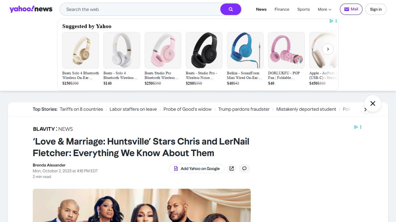 ‘Love & Marriage: Huntsville’ Stars Chris and LerNail Fletcher: Everything We Know About Them